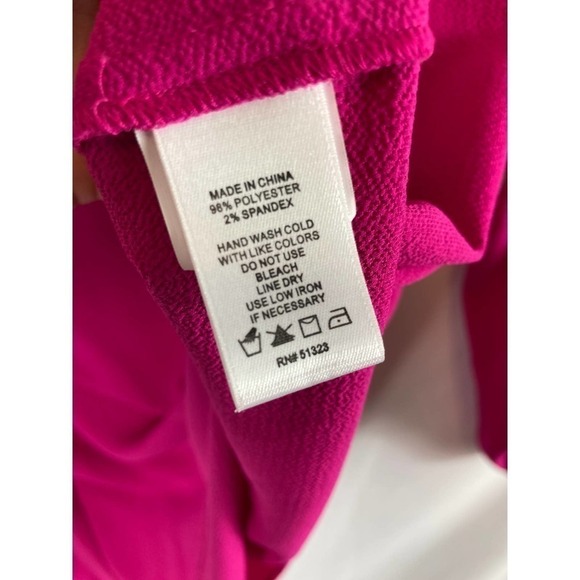 Cece Ruffled Asymmetric Long Sleeve Cold Shoulder Blouse Size XS - Picture 8 of 10